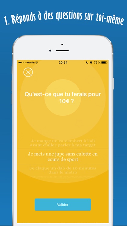 Homies - reconnais tes meilleurs amis à Neoma