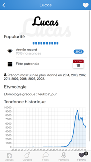 Tous les prénoms pour bébé screenshot 2
