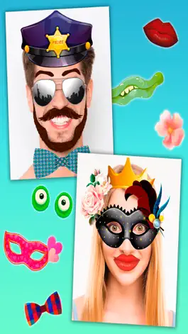 Game screenshot Face effects & funny stickers apk