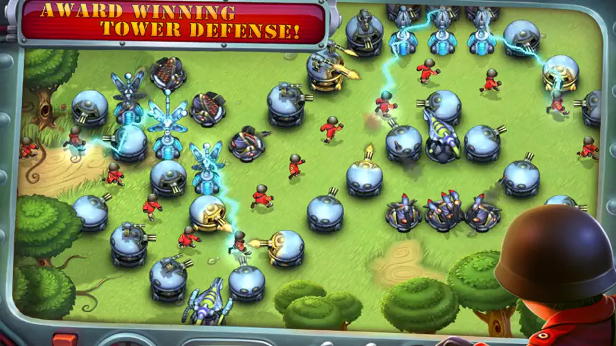 Fieldrunners screenshot 2