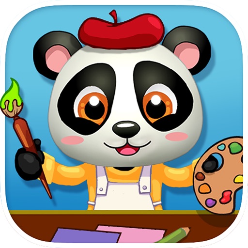 Baby Panda Paintbox - Coloring Games for Kids!