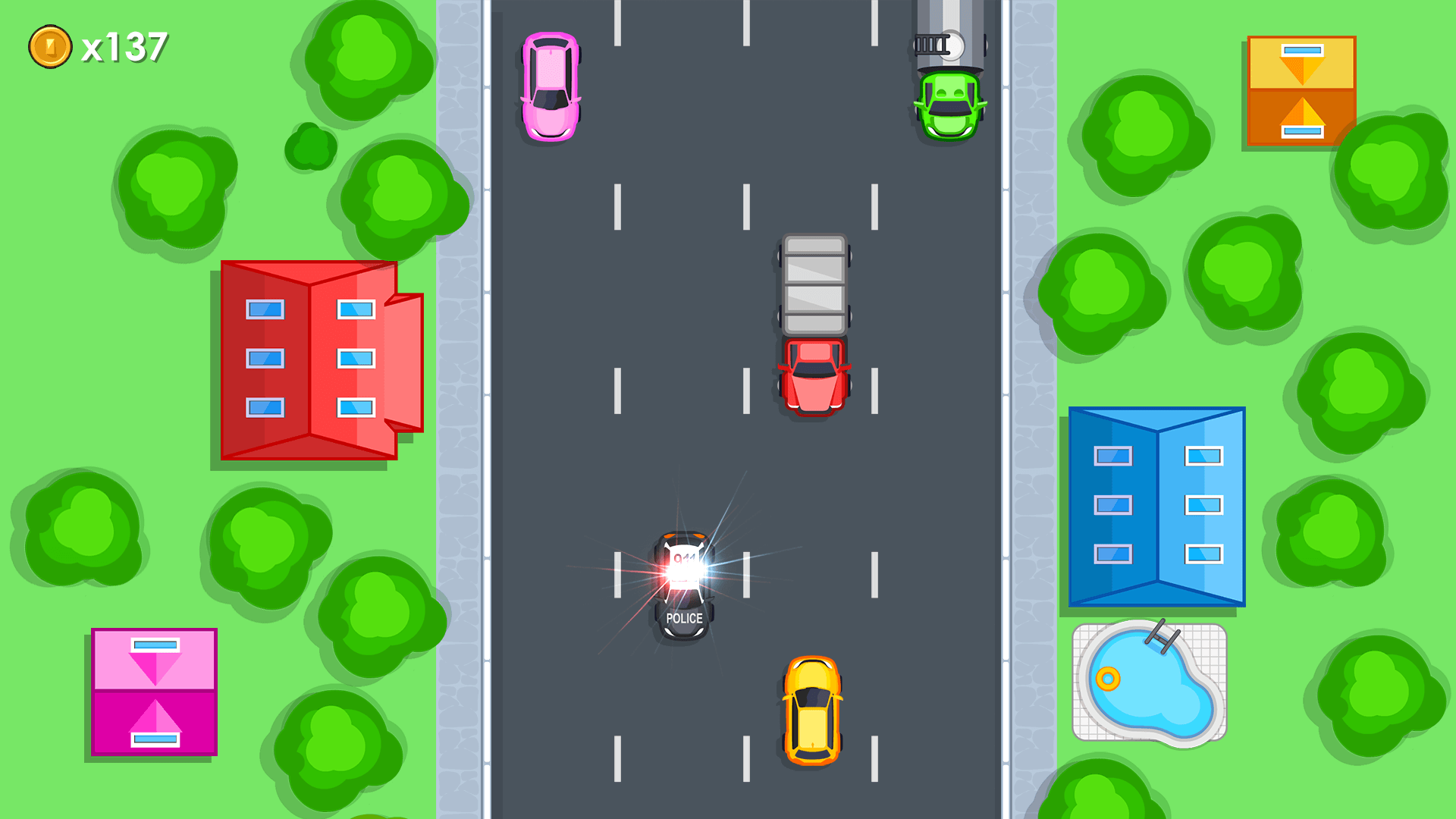 Drive Fast -  2d Retro Racing