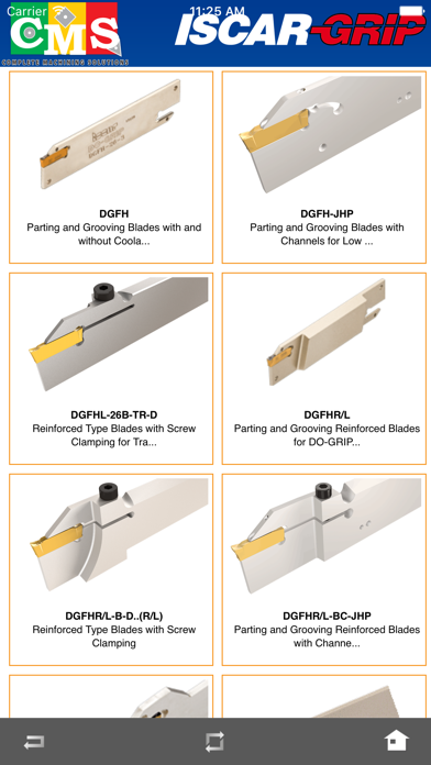 Screenshot 4 of Iscar CMS App