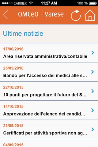 Ordine Medici Varese screenshot 2