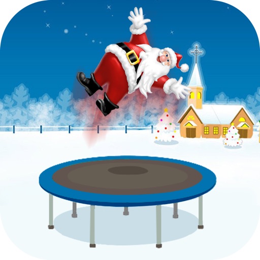 Christmas Santa Game : Trampoline Santa 2017 iOS App