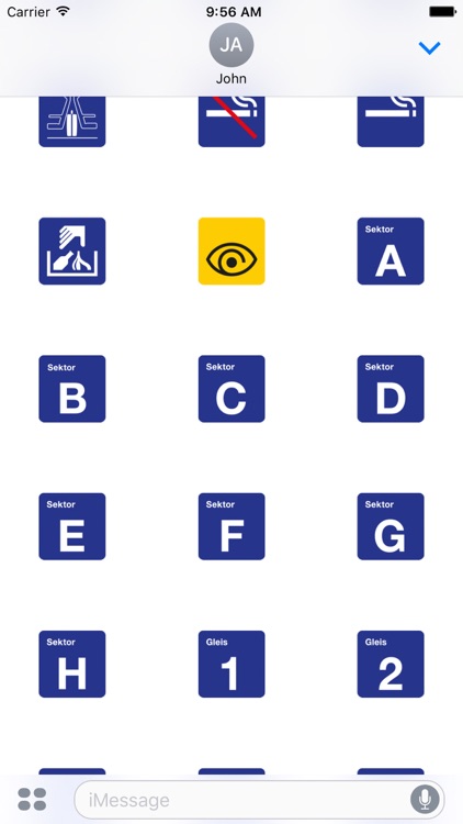 SBB Piktogramme