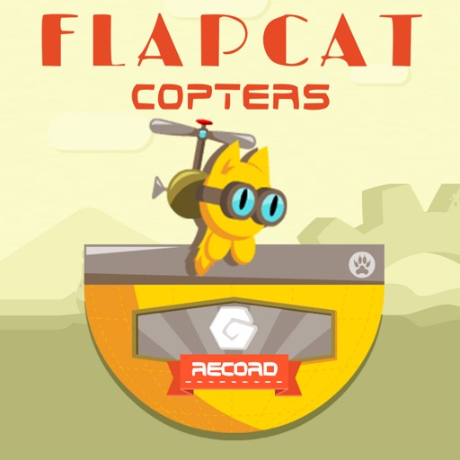 Flap Cat Copters - Arcade iOS App