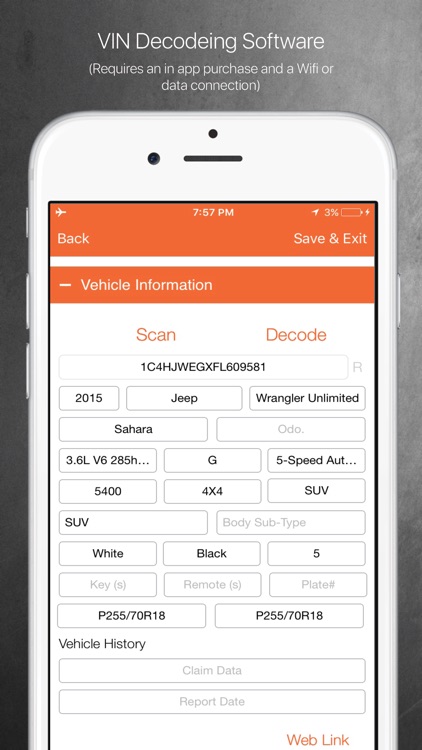 Auto Condition Report 360