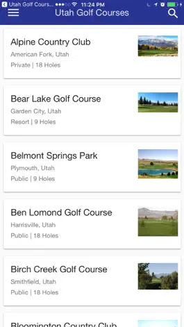 Game screenshot Utah Golf Courses mod apk