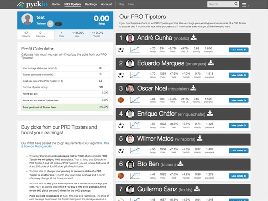 Screenshot #6 pour Pyckio - Sports Betting