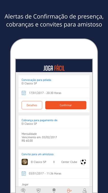 JogaFácil - Pelada e Futebol Amador