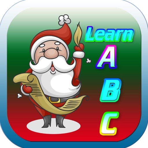 Santa Claus Kids Alphabet ABC Funny Writing icon