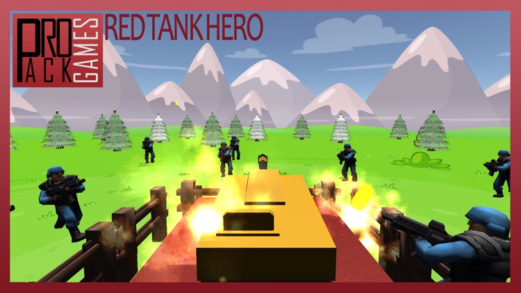 Red Tank hero lite : Trigger the pocket bomb army screenshot-3