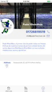 padel rheinmain iphone bildschirmfoto 2