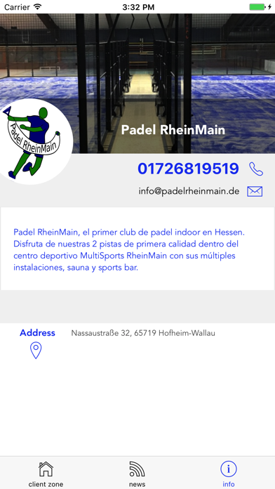 Screenshot #2 pour Padel RheinMain