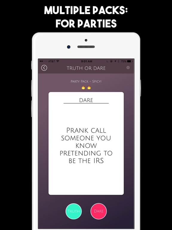 Screenshot #5 pour Truth Or Dare: Adult & Party Game
