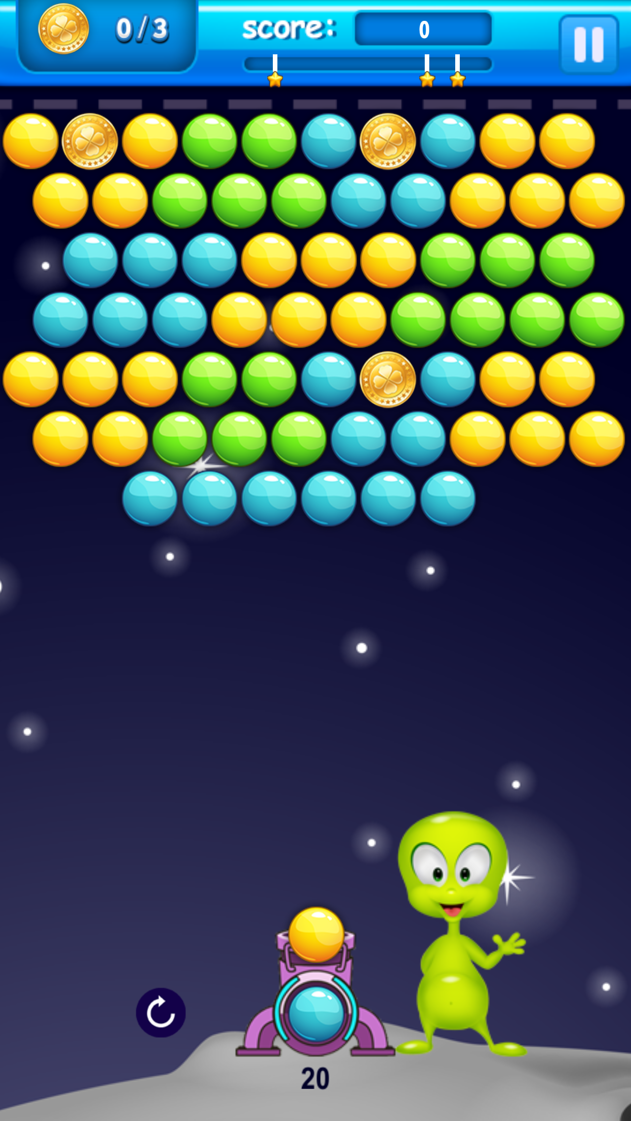 Bubble Shooter Space - Bubble Blast screenshot 3