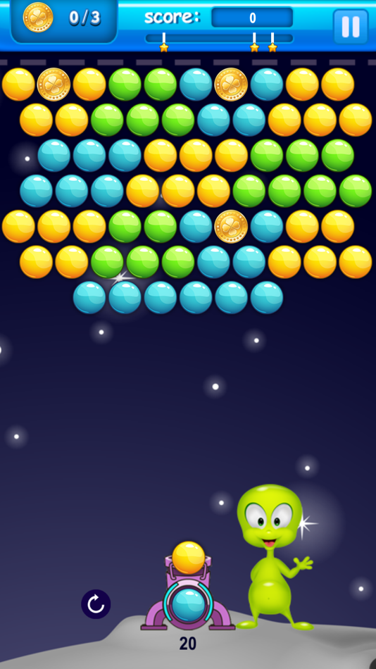 #3. Bubble Shooter Space - Bubble Blast (iOS) 由: Vadim Shendrikov