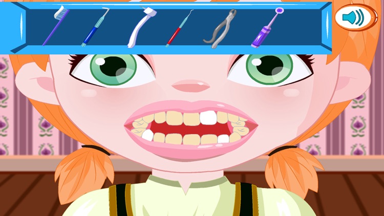 Princess repair the teeth - games for kids screenshot-3