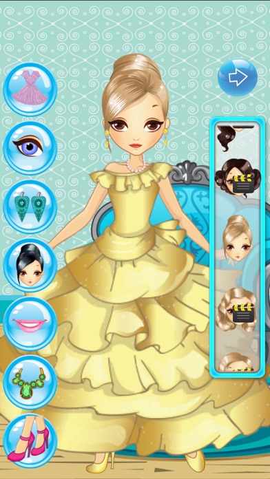 プリンセス 子供 女の子 ドレスアップします。 ゲーム ため ティーンのおすすめ画像3