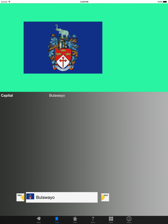 Screenshot #6 pour Zimbabwe Province Maps, Flags and Capitals