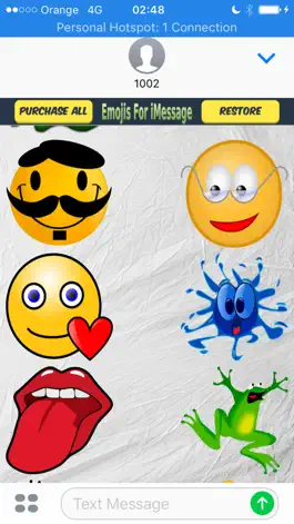 Game screenshot Emojis For iMessage mod apk