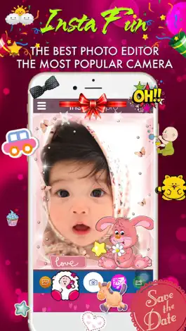 Game screenshot Рамка для ребенка - Wonder Photo -Photo Editor apk