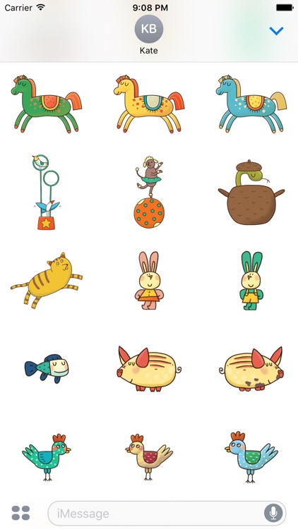 Fantastic. Art stickers by PopAppFactory