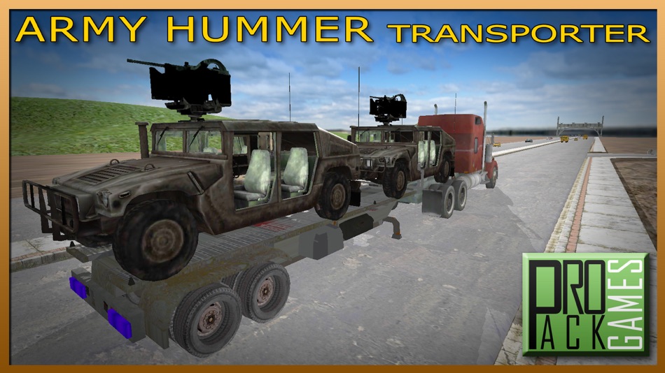 Army Hummer Transporter Truck Driver - Trucker Man - 1.0 - (iOS)