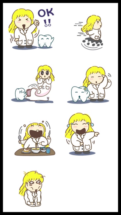 Cute Dentist Stickers screenshot-4