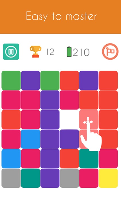 Color slide: The 15 puzzle with colors free
