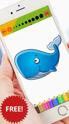 Game screenshot Sea fish coloring pages for Kids apk