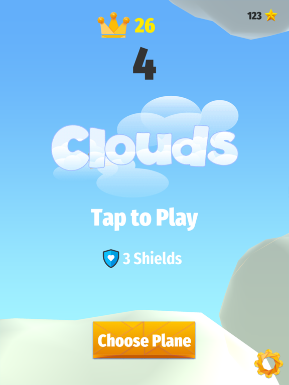 Screenshot #4 pour Clouds - Free Flying Paper Airplane Game