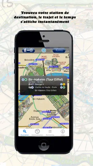 Capture d'écran de Paris Métro Illustré Gratuit sur iPhone 1