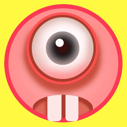 Crazy Eye - Avoid obstacles and Eat the blue eyes