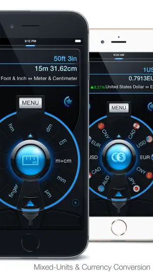 Screenshot von Unit Converter # auf dem iPhone 4