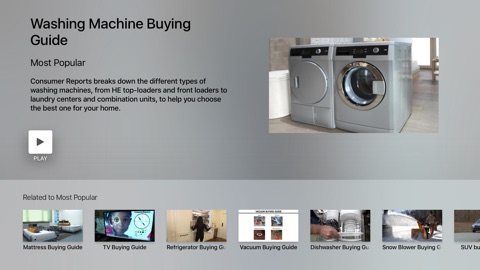 Screenshot #4 for Consumer Reports Video