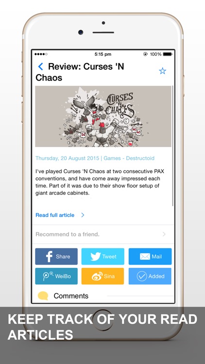 News App - Newspaper & Magazine RSS Feed Reader