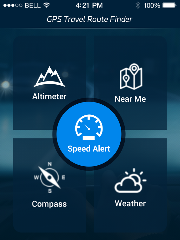 GPS Travel Route Finder