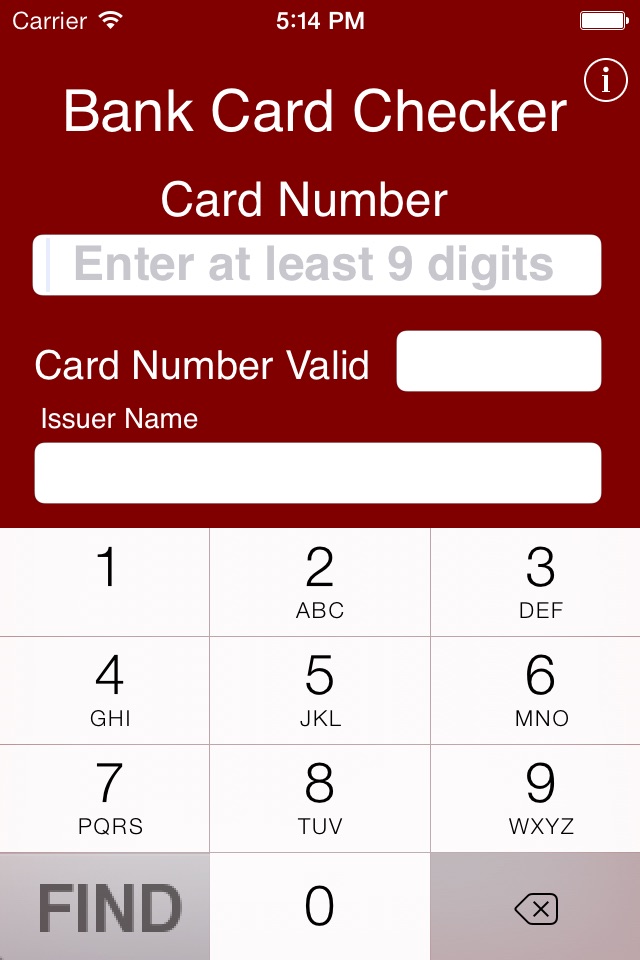 Bank Card Checker screenshot 3