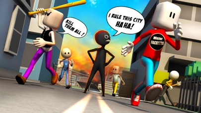 Angry Stick Fighter 2017 iPhone screenshot 1 - Games app