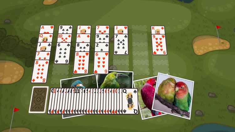 Golf Solitaire Birds screenshot-3