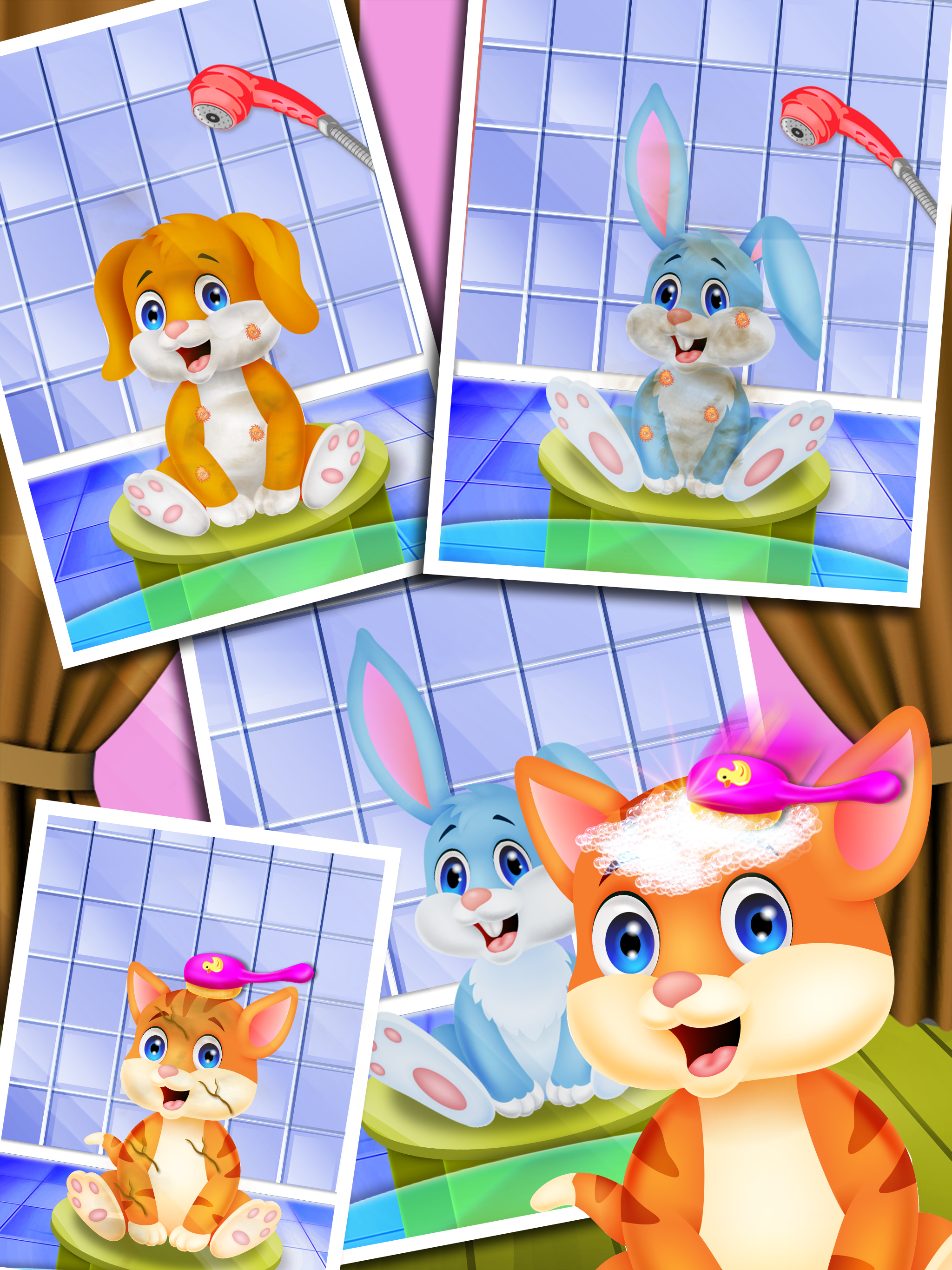Wash and Dress up Pets screenshot 6