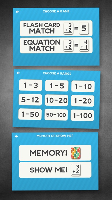 Screenshot #3 pour Addition Flash Cards Math Aide Quiz Jeux