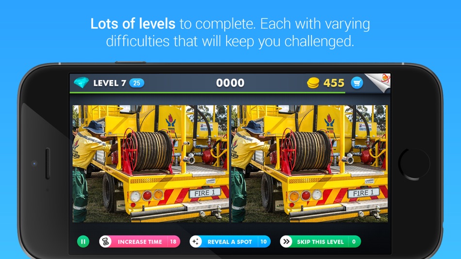 #4. Find The Differences - Spot the Differences Game (iOS) 由: XLabz Technologies Pvt. Ltd.