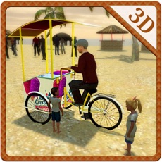 Activities of Beach Ice Cream Delivery Bike & Rider Sim Game