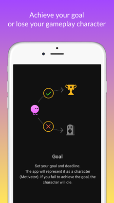 Motivator — habits tracker & life goals motivation screenshot 2