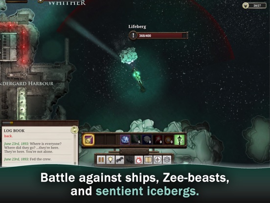 Sunless Sea iPad app afbeelding 3