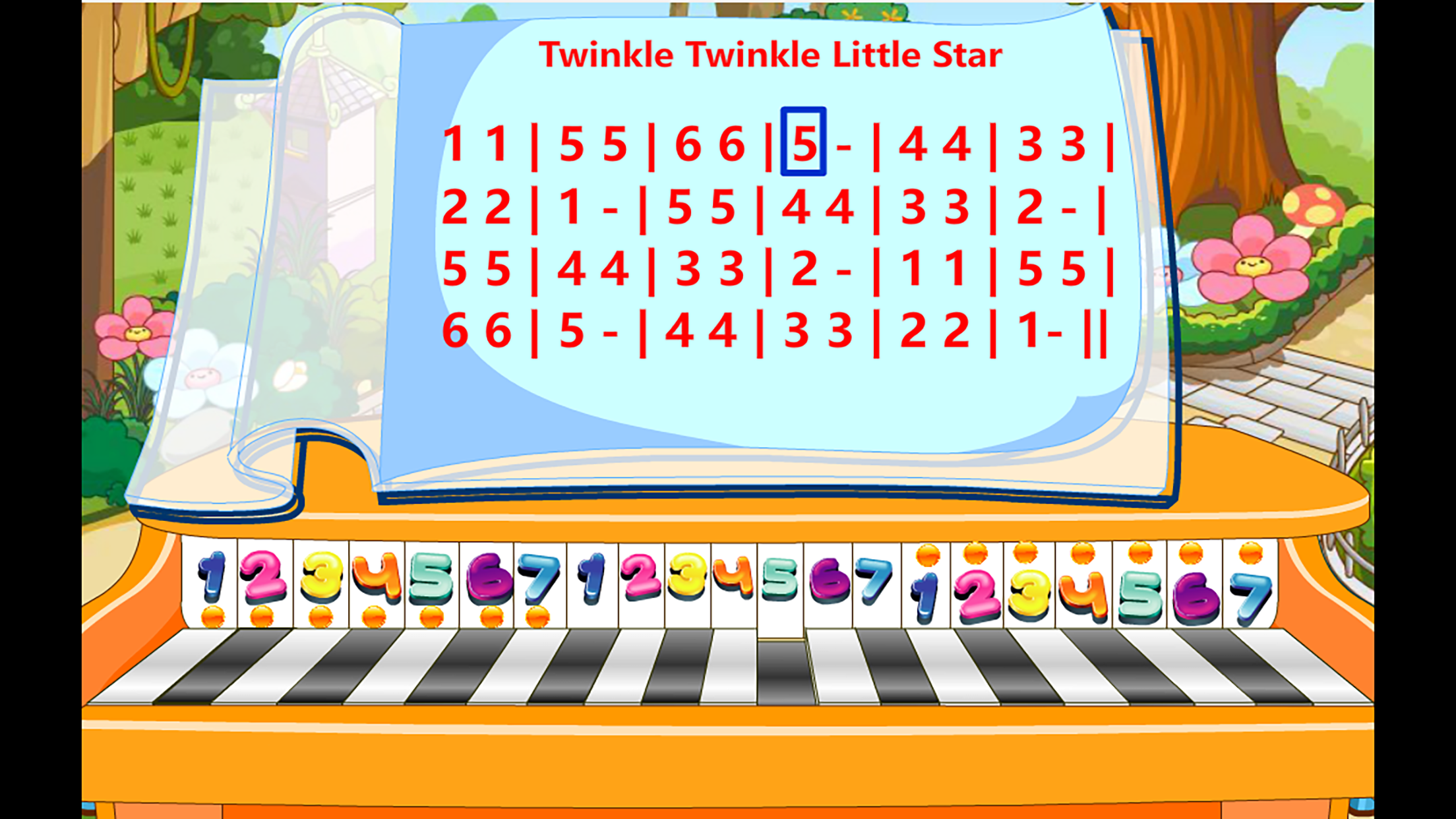 Kindergarten MUSIC - BABY PIANO screenshot 4