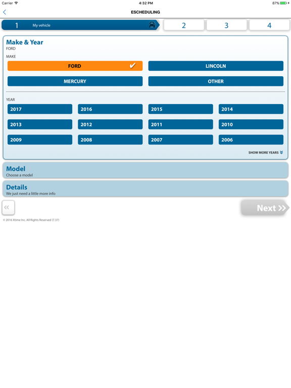 Gene Messer Ford Lubbock iPad screenshot 5 - Shopping app
